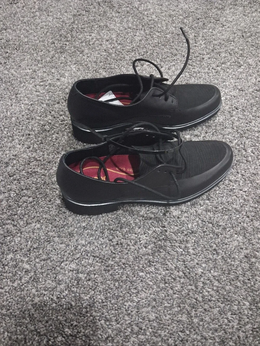 Munro Ronnie Black Lizard  Oxford Loafer Sizr 7.5 NWT